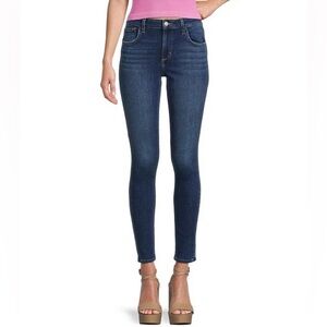 Joe’s Jeans Reanna style petite fit skinny jeans in med/dark wash size 26
